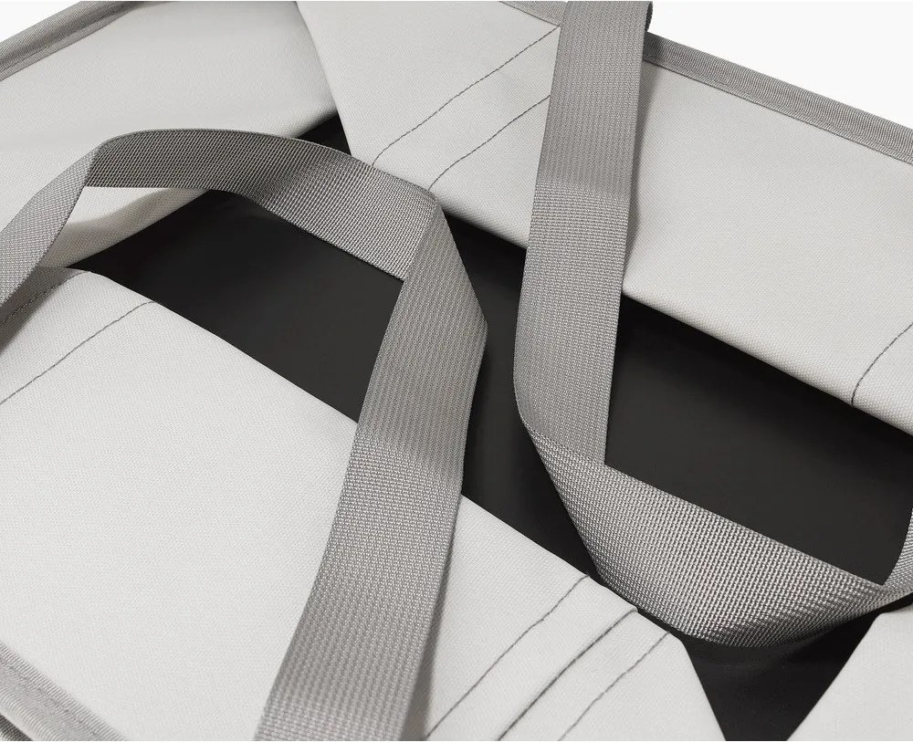 Сив текстилен сгъваем кош за пране 35 l Duo – Joseph Joseph