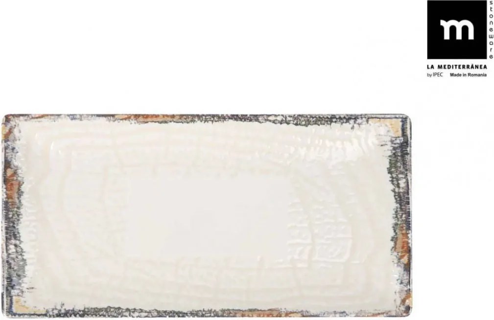 Плато LA MEDITERRANEA Albus, Порцелан - 25x15 cm
