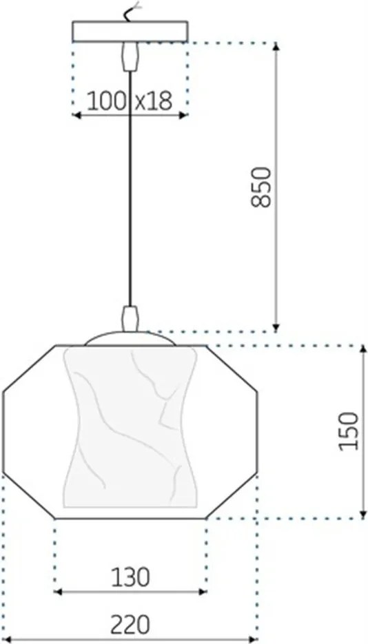 Пендел WHITE MARBLE APP908-1CP