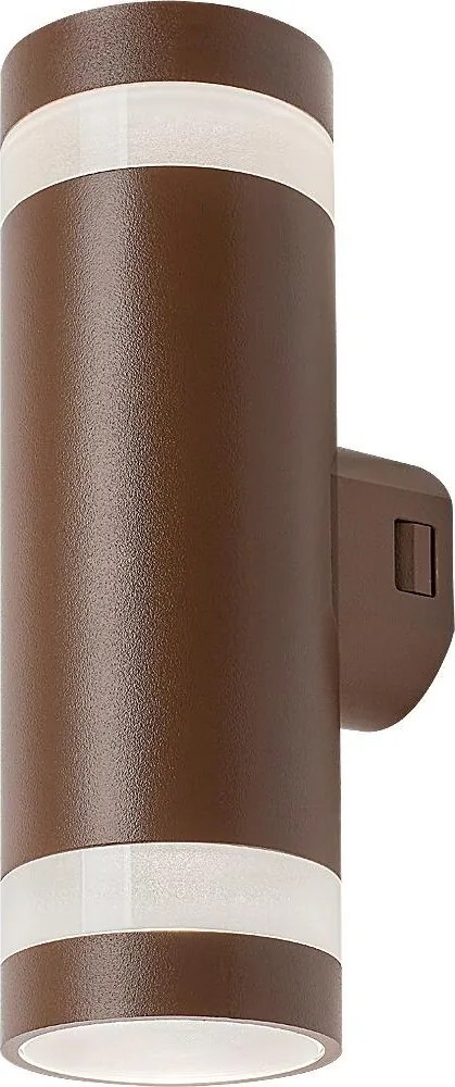Rabalux 77212 - LED външно стенено осветително тяло URFA LINE LED/16W/230V IP65 кафяво