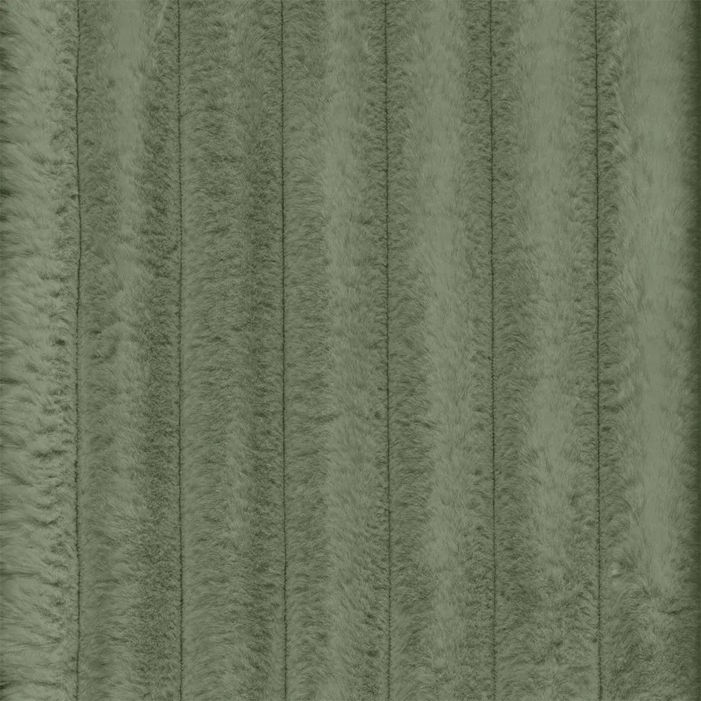 Зелен ъглов диван от рипсено кадифе (десен ъгъл) Martin – Ropez