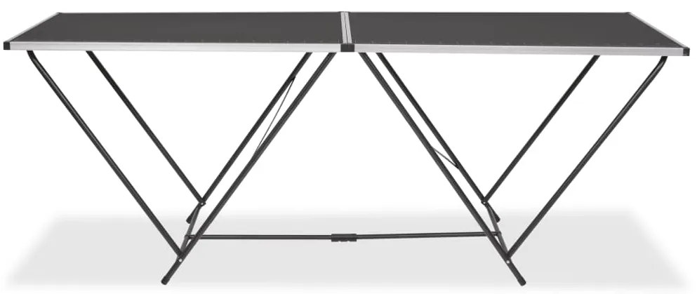 142920 vidaXL Сгъваема маса за лепене на тапети, МДФ и алуминий, 200x60x78 см