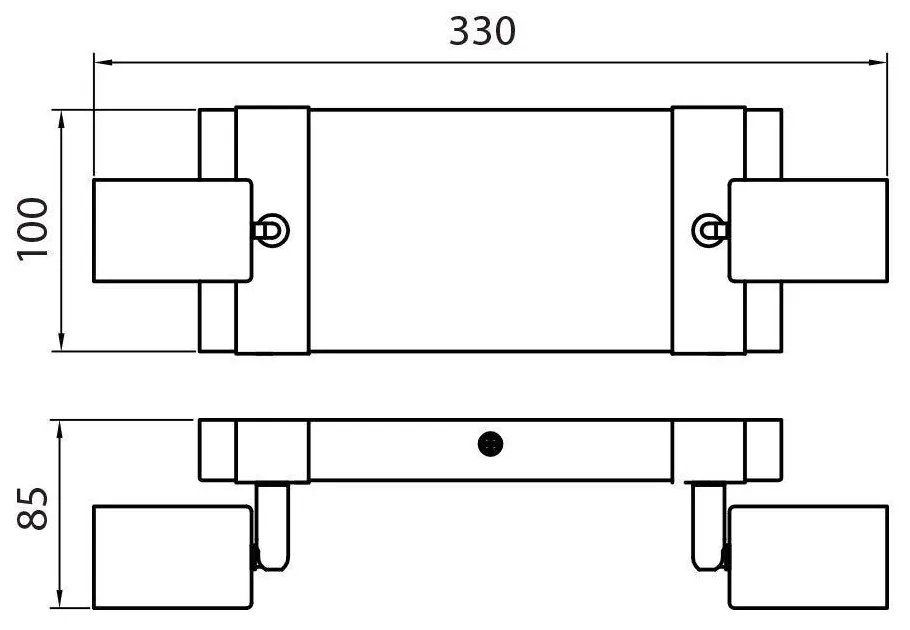 СПОТ 2Х75W Е27