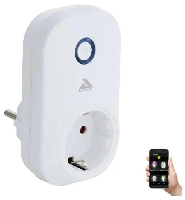 Eglo 33237 - Умен контакт Connect plug 2300W SCHUKO