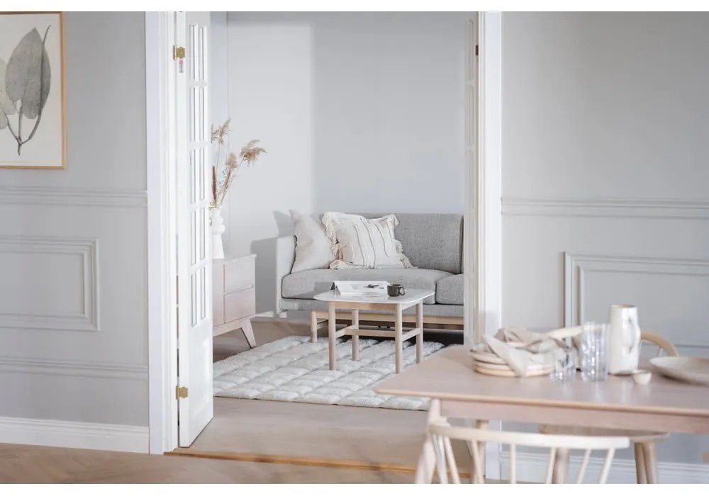 Сгъваема маса за хранене с плот от дъб 190x90 cm Yumi - Rowico