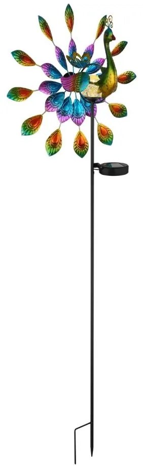 Globo 36017 - LED соларна декорация LED/0,06W/3V IP44 паун