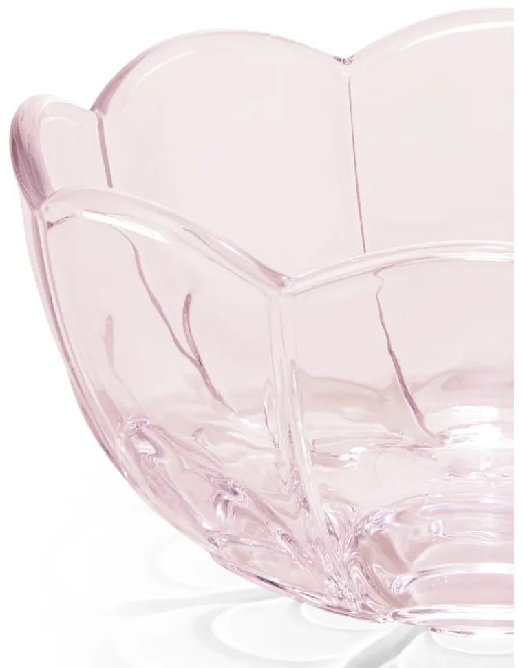 Светлорозови стъклени чаши в комплект от 2 броя ø 13 см Lily - Holmegaard