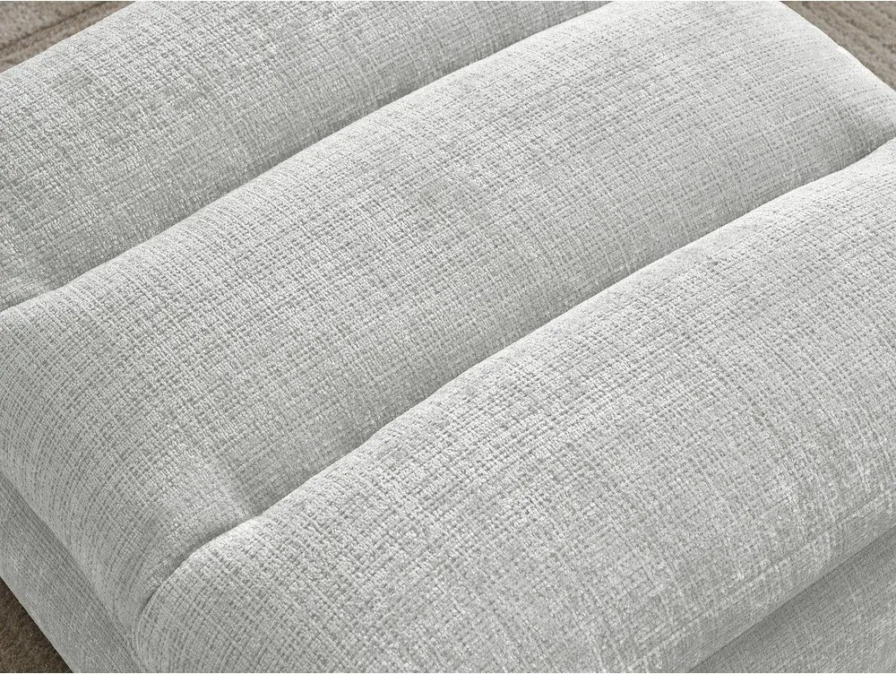 Светлосива шенилова табуретка Neil – Bobochic Paris