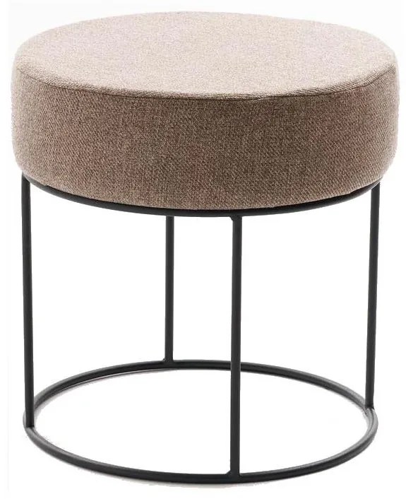 Табуретка RELO Ø 40 см кафява