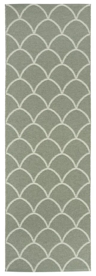 Зелена пътека за открито и закрито 70x225 cm Kotte Army Sage – Pappelina