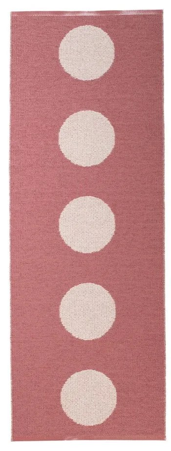 Светлочервена пътека за открито и закрито 70x200 cm Vera Pop Blush – Pappelina