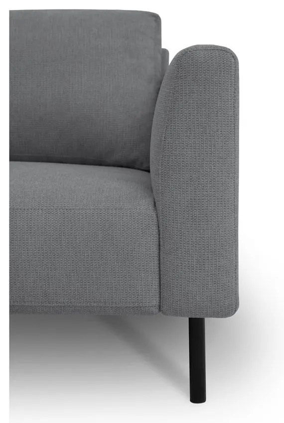 Тъмносив ъглов диван (ляв ъгъл) Hero – Scandic