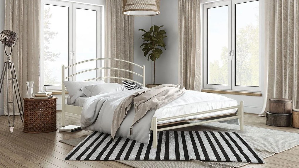 Легло Kelly-120 x 200-Ekrou-Χωρίς ποδαρικό