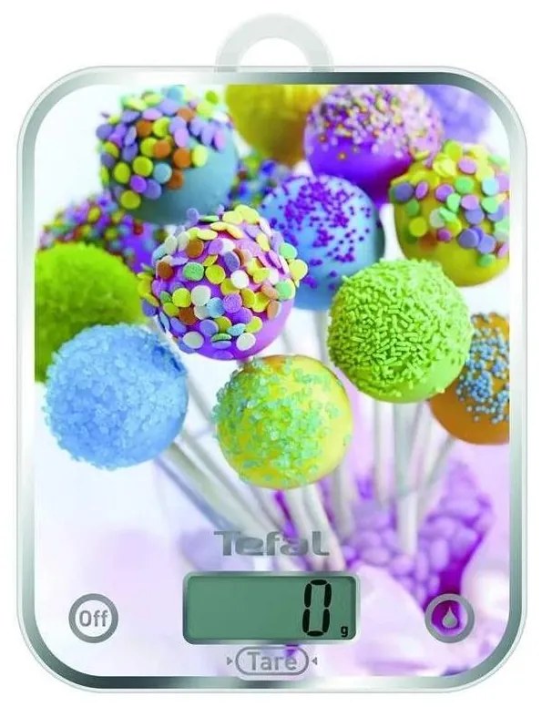 Tefal - Кухненска везна OPTISS CAKE POPS 2xAAA