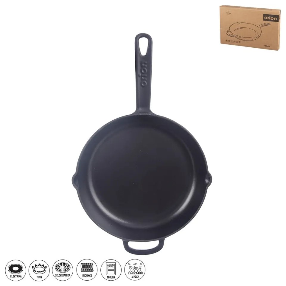 Чугунен тиган ø 24 cm LITINA SMALT - Orion