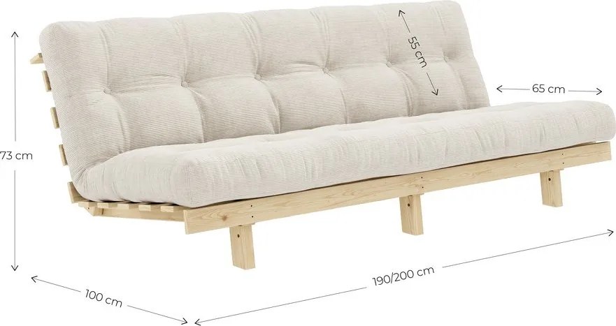 Сив диван 200 cm Lean – Karup Design