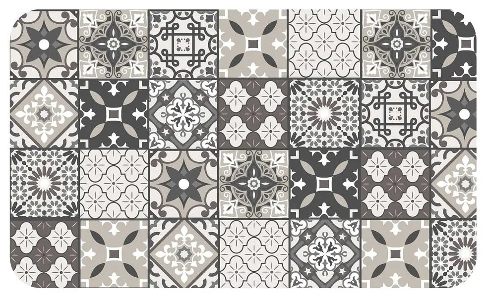 Сив килим 45x75 cm Gaston – douceur d'intérieur