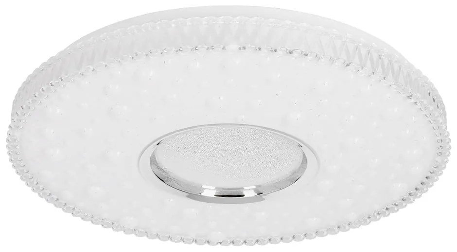 Бяло LED осветително тяло за таван 38x38 cm Bubbles – Candellux Lighting