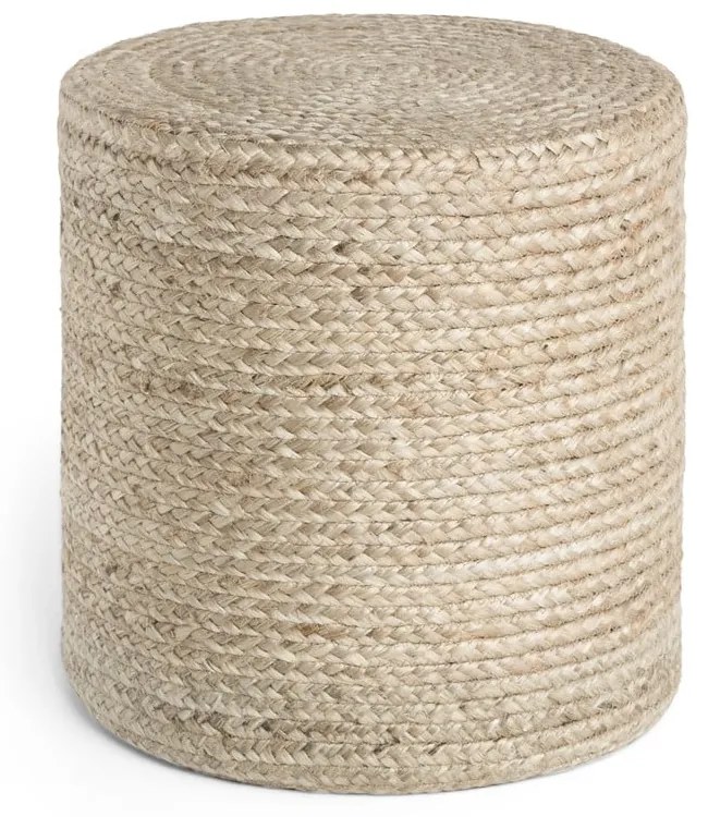 Сиво-бежова табуретка Jutta Greige – Hanse Home