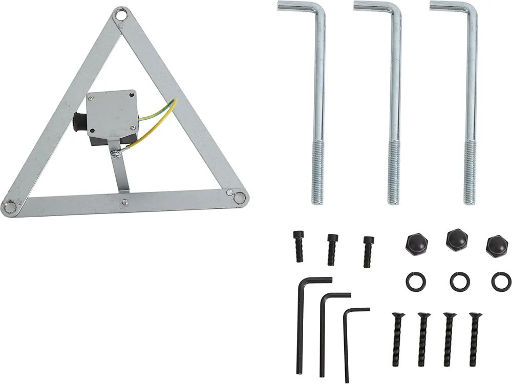Класически външен фенер черен с антично злато 200 см 3-лампи IP44 - Daphne