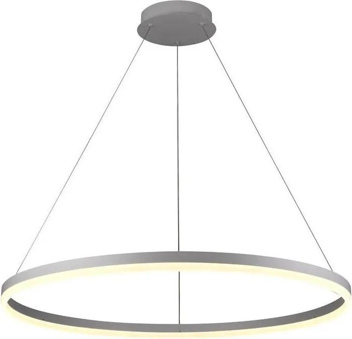 Brilagi -LED Полилей CIRCLE на кабел, с регулиране на яркостта, LED/55W/230V 3000-6500K сребрист+ДУ