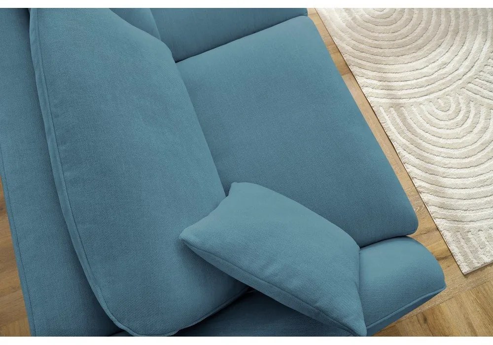 Син разтегателен диван 235 cm Cezanne – Bobochic Paris