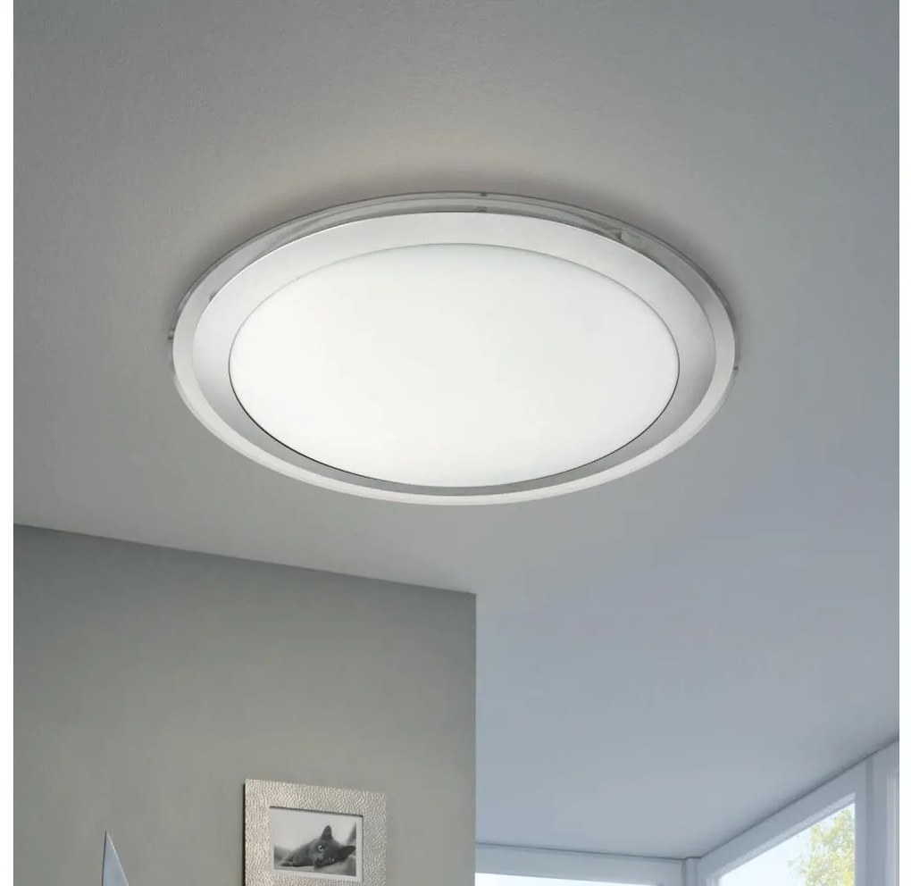 Eglo 33255 -LED RGBW Димируема таванна лампа COMPETA-C LED/17W/230V Ø43 см