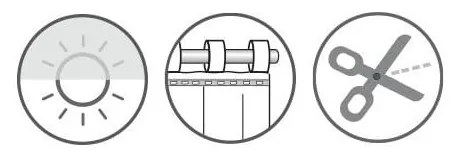 Бяла завеса от воал 135x245 cm Flowers – Sehlbach