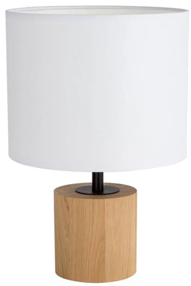 Spot-Light DO708191174 - Настолна лампа KRETA 1xE27/25W/230V бор/бял