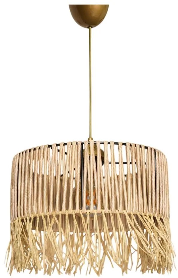 Пендел на кабел RIMINI 1xE27/40W/230V бежов