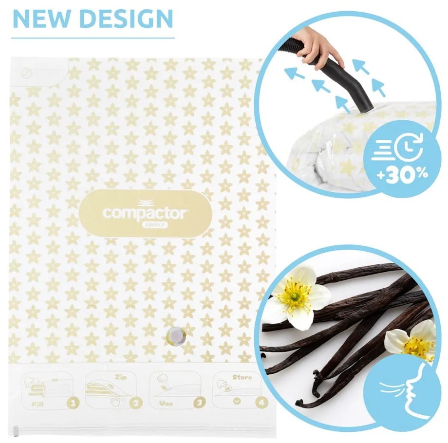 Вакуумни пликове в комплект 5 бр. Compress Vanilla – Compactor