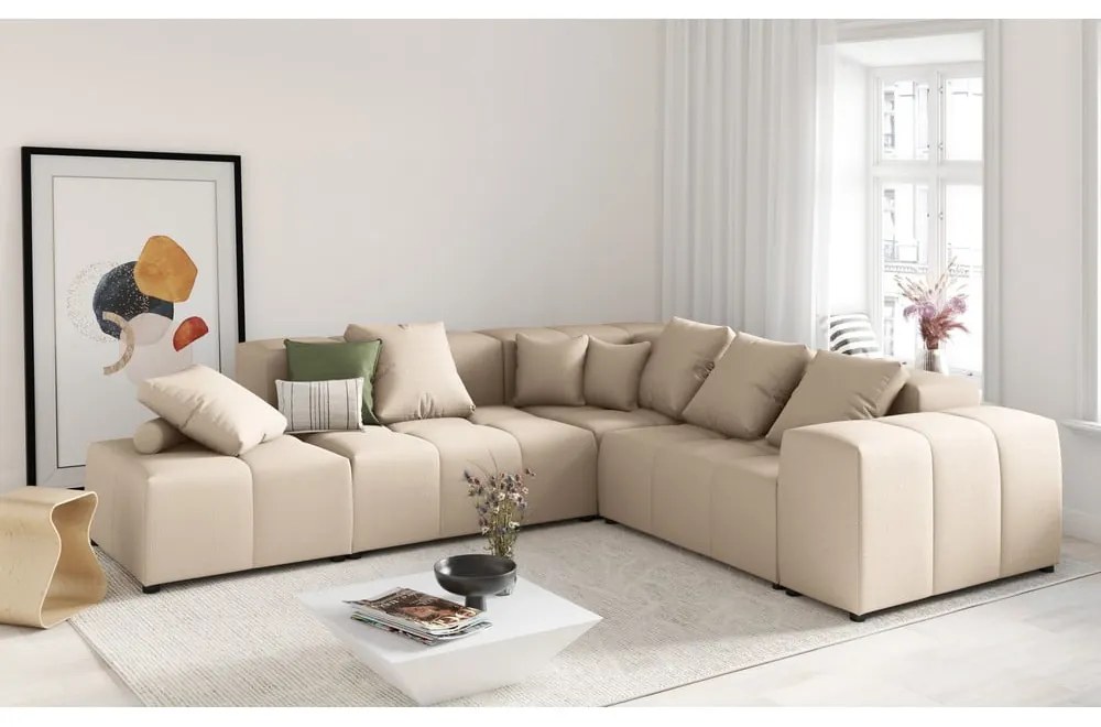Бежов модул за диван Rome - Cosmopolitan Design
