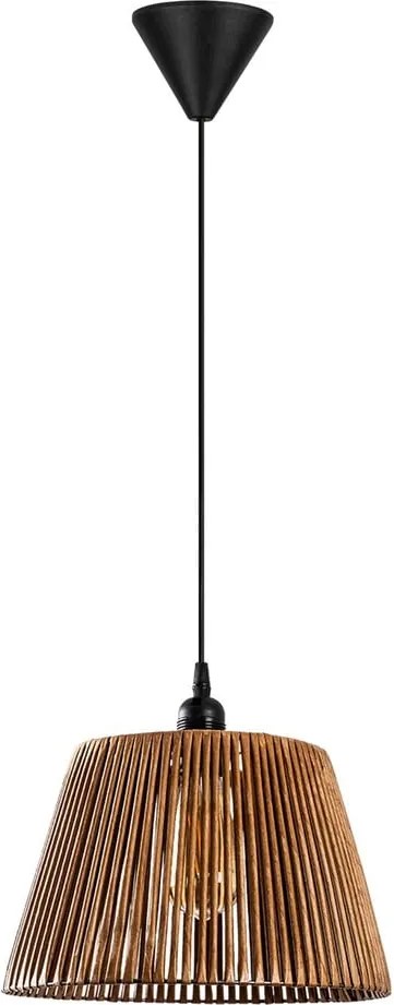 Черно и бежово висящо осветително тяло ø 30 cm Cone – Opviq lights