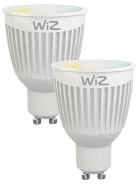 К-кт 2бр. LED димируеми крушки GU10/6,5W/230V 2700-6500K Wi-Fi - WiZ