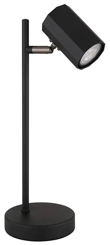 Globo 57918TB - Настолна лампа JAMES 1xGU10/5W/230V черен