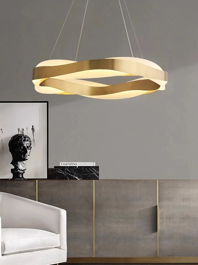 Лампа LED APP1802-CP Brush Gold