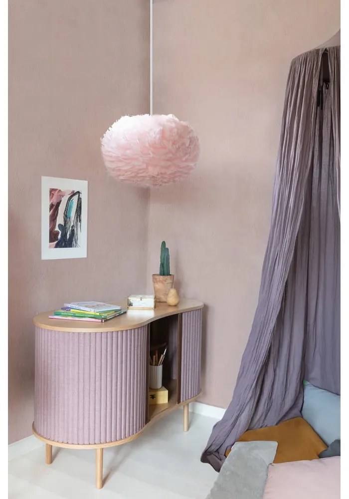 Светлорозов абажур ø 45 cm Eos Medium – UMAGE