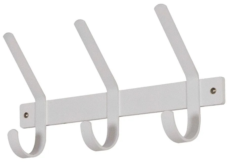 Бяла метална стенна закачалка 40 cm Dexter – Spinder Design