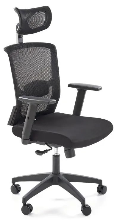 Черен офисен стол ZUNI