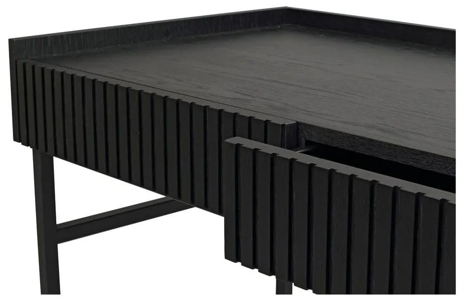 Работна маса с дъбов плот 120x61 cm Halifax - Rowico