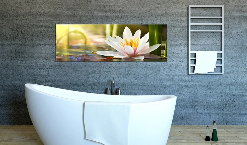 Печат върху платно - Lotus 'Glow 135x45