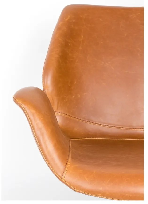 Кафяв стол Nikki - Zuiver