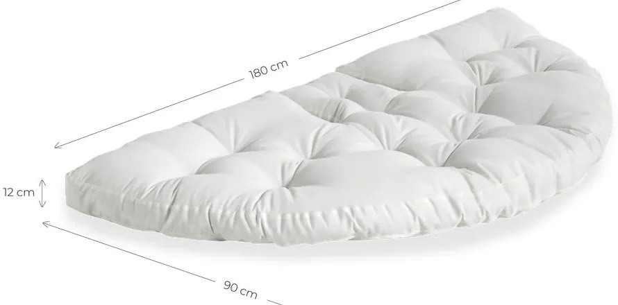 Design OUT™ Nido бял външен фотьойл Out Niddo - Karup Design