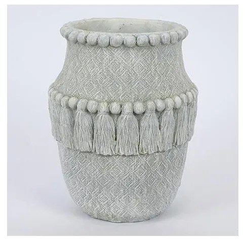 Декоративен кана сив 25,5x20,5 см