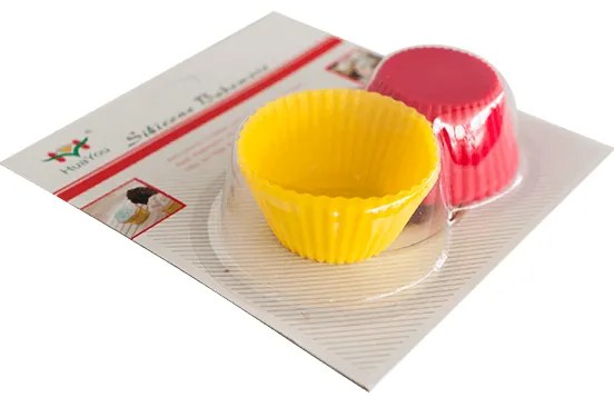Силиконови формички за мъфини кръг 6бр. CN-(G3 / 6108) - Horecano