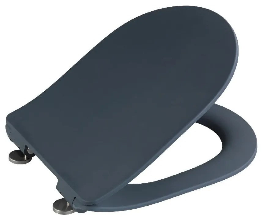 Сива тоалетна седалка Сива, 45,2 x 36,2 cm Sedilo - Wenko