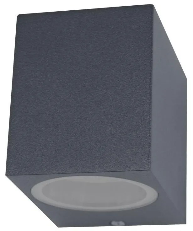 Palnas 66002231 - Външна стенна лампа HUGO 1xGU10/10W/230V IP44