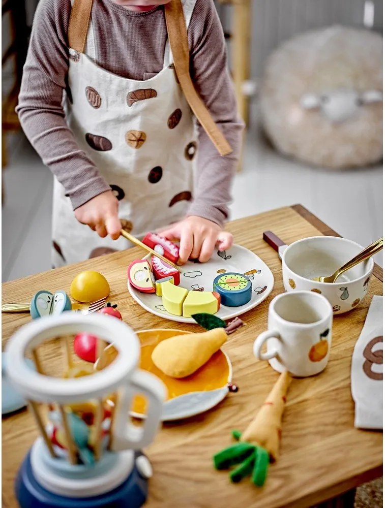 Глинен детски комплект за хранене 3 бр. Agnes – Bloomingville Mini