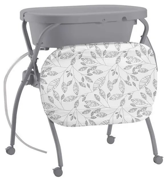 PETITE&amp;MARS - Маса за повиване с вана SPA 3в1 сив