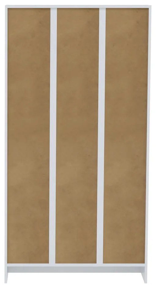 Бял шкаф за баня 90x182 cm Combi - TemaHome